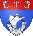 Blason ville fr Villeneuve-la-Garenne (Hauts-de-Seine)